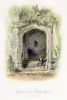 Monmouthshire, Raglan Castle, Gate in Fountain Court, 1850