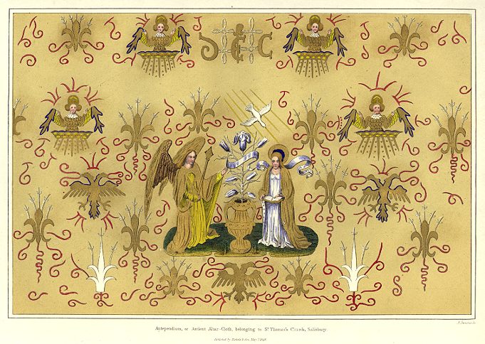 Wiltshire, Salisbury, St.Thomas's Church Altar-Cloth, 1844