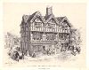 Hereford, Old House, lithograph published in Hereford, 1837