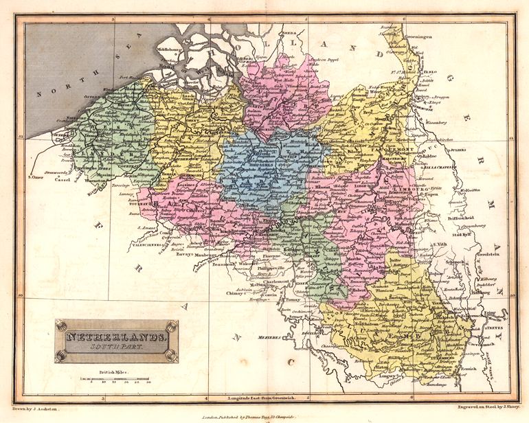 Netherlands (Belgium), Assheton/Teg, 1830