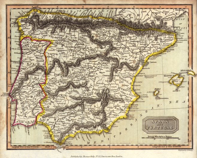 Spain & Portugal, 1817