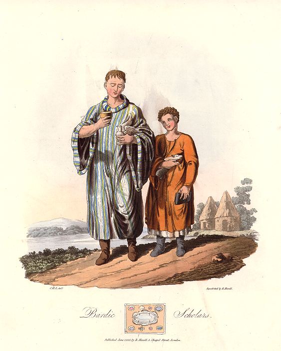 Gual, Bardic Scholars, (Druids), Hamilton/Smith, 1815