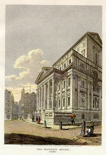 London, The Mansion House, 1814