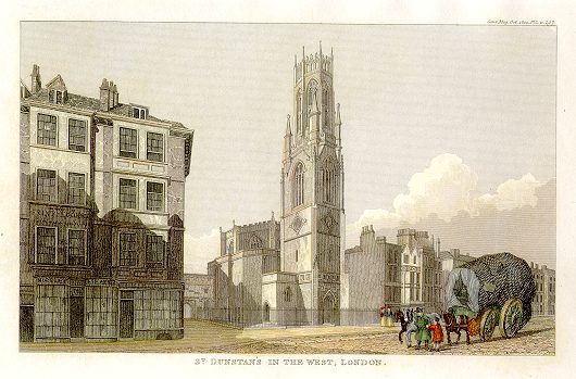 London, St.Dunstan's in the West, 1832