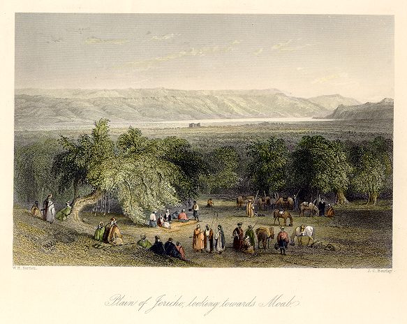 Israel, the Plain of Jericho, 1850