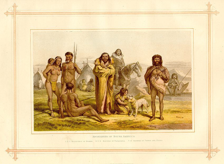 South American Indians, 1882