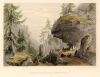 Switzerland, Tete Noire, Rock of Balmarussa, 1835