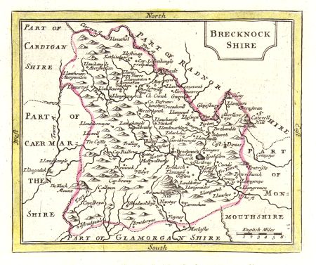 Wales, Brecknockshire, 1789