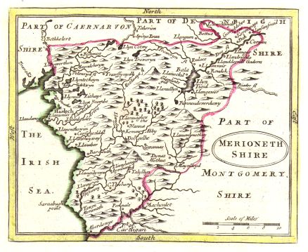 Wales, Merionethshire, 1789