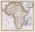 digital map of africa in 1806