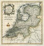 digital download historical antique map of the netherlands, 1762