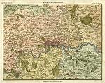 digital download antique plan of london environs in 1815