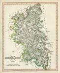 digital download of historical antique map of Buckinghamshire, 1809