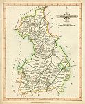 digital download of historical antique map of cambridgeshire, 1809