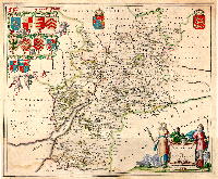 bleau map of gloucestershire