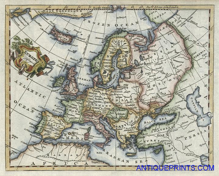 Stock Images High Resolution Antique Maps Of Europe